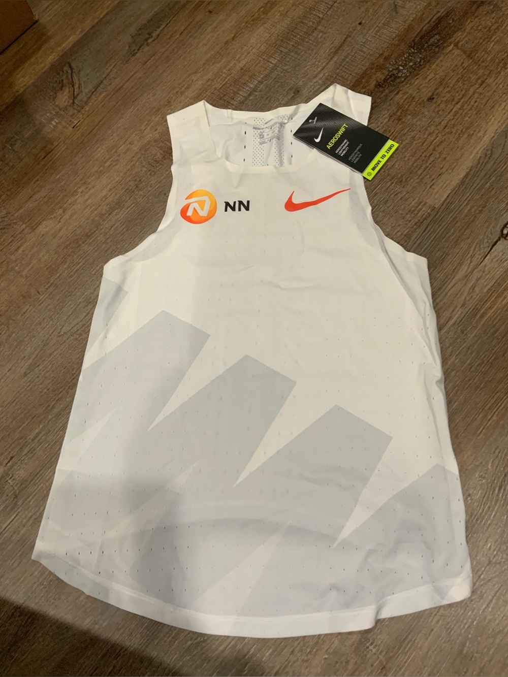Nike Aeroswift NN Kipchoge Running Singlet Track Tank CW1154-100 Women’s Sz XS